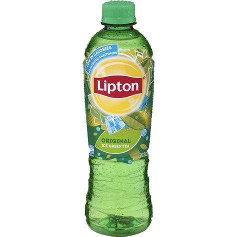 Lipton Ice Tea Green Tea Original Iced Tea Bottle 500ml Woolworths