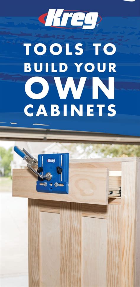 Attach bottom to sides use wood glue and 1 1/4″ pocket hole screws. Use the Kreg Cabinet Hardware Jig to build & update your ...