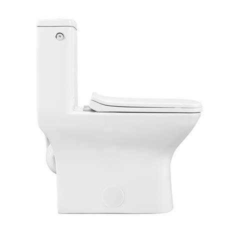 Carré One Piece Square Toilet Touchless Dual Flush 1116 Gpf Urban