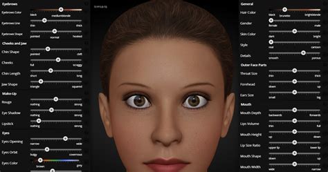 How To Create A Realistic Virtual Face Online Using Facemaker The