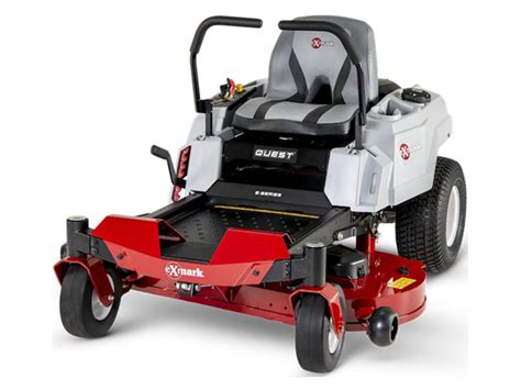 New 2021 Exmark Quest E Series 42 In Kohler 22 Hp Red Lawn Mowers