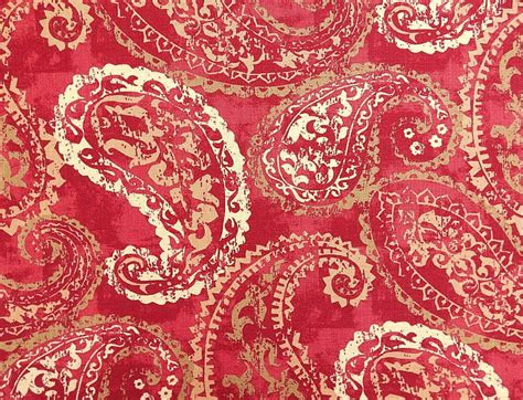 Covington Palera Vintage Red 1502 Fabrics