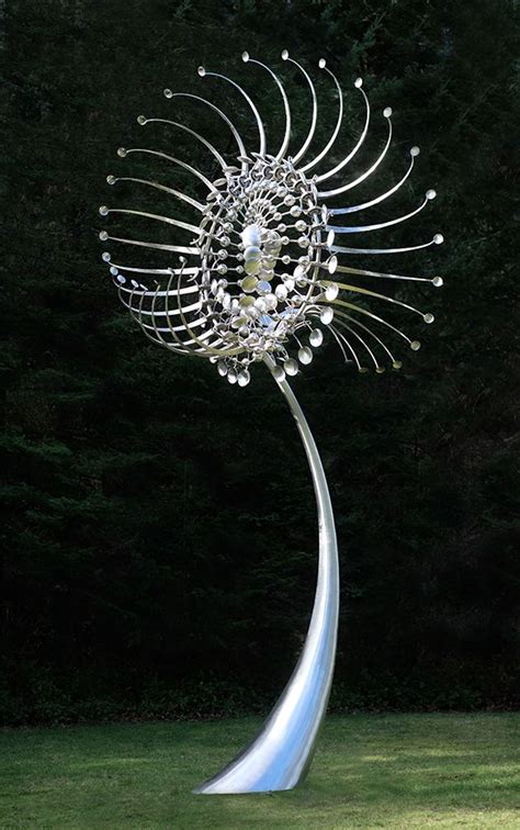 Anthony Howe In Cloud Light Kinetic Wind Art Kinetic Sculpture