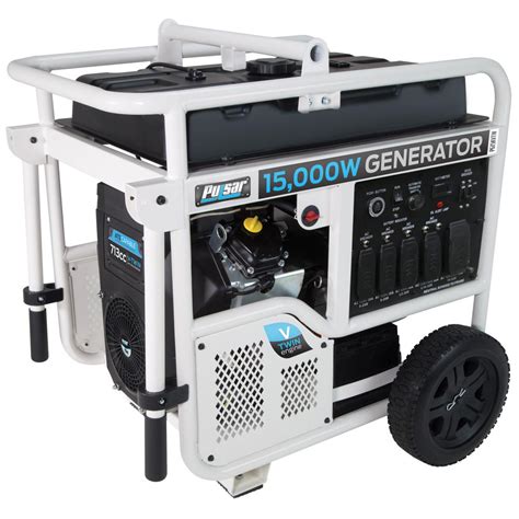 The paxcess 100watts portable solar generator or power station will recharge in 7 to 8 hours from a generator or a wall outlet. Pulsar 15,000/12,000-Watt Gasoline Powered Electric/Recoil ...
