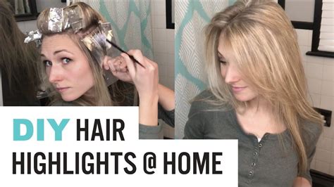 How To Dye Your Hair Highlights At Home Russell Catlett Coiffure