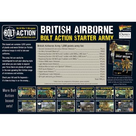 Bolt Action British Airborne Starter Army