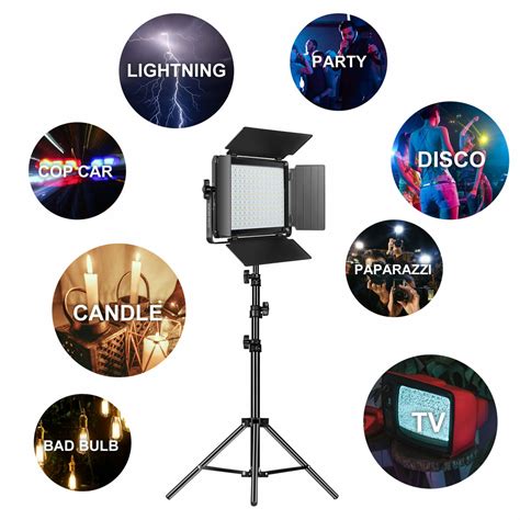 Gvm 680rs Rgb Led Studio Video Light 3 Video Light Kit Gvm Official Site