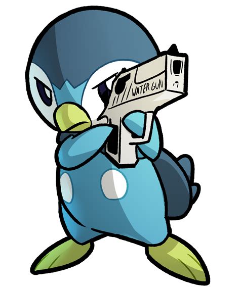 piplup using water gun if op will not have any plan to delet e this pokémon know your meme