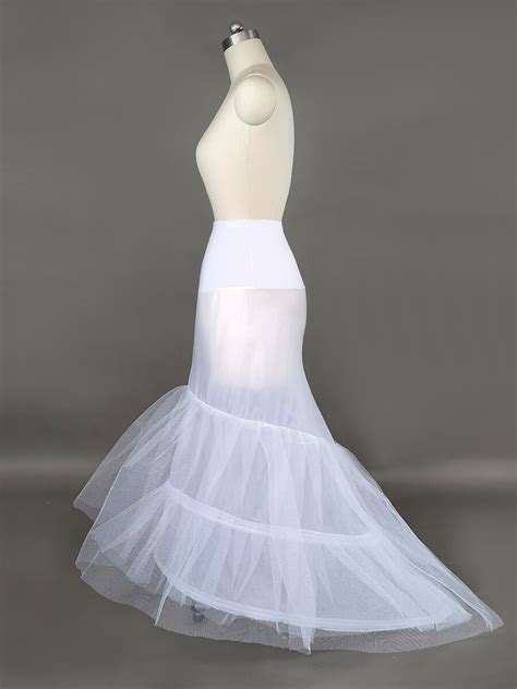 Mermaid Wedding Dress Petticoat Crinoline Mermaid Wedding Dress