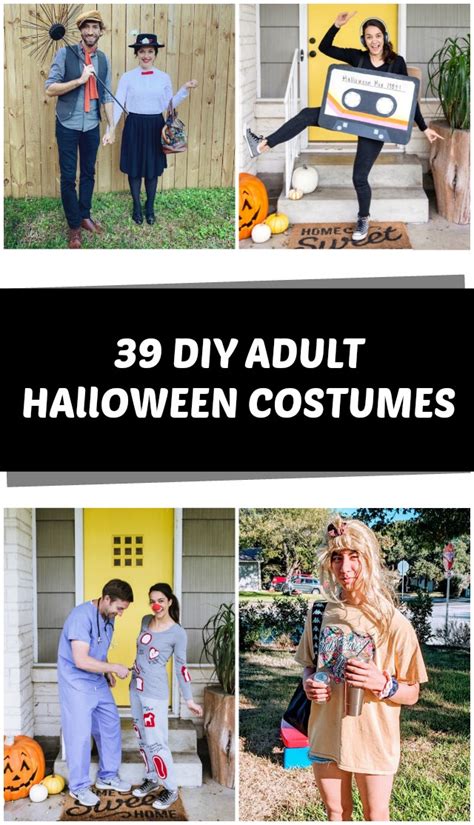39 Diy Adult Halloween Costumes Craft