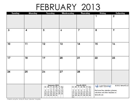 2013 Calendar Templates Monthly And Yearly