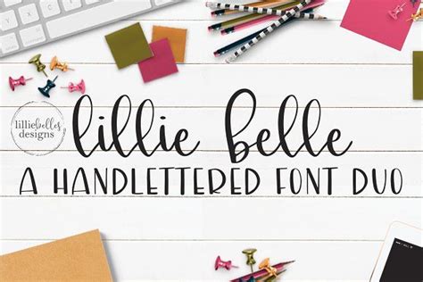 Lillie Belle Hand Lettered Font Lettering Fonts Hand Lettering