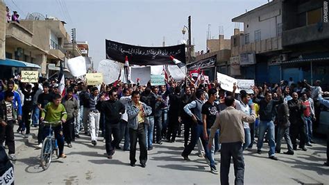 Protests Ripple Across Syria At Least 7 Dead