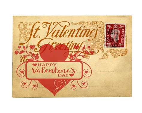 Valentine Postcard Vintage Free Stock Photo Public Domain Pictures