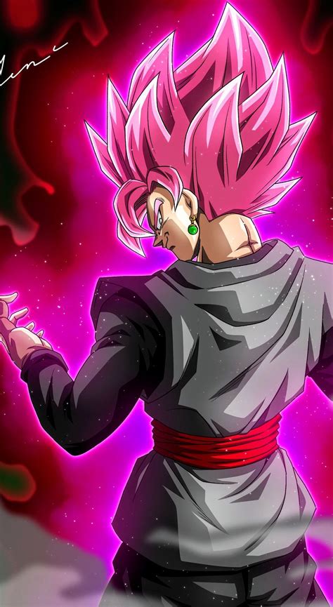 Goku Black Rosé Dragon Ball Art Goku Anime Dragon Ball Super Anime