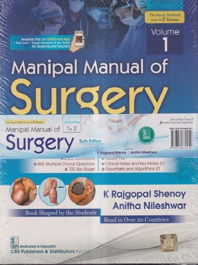 Manipal Manual Of Surgery Manipal Cbs