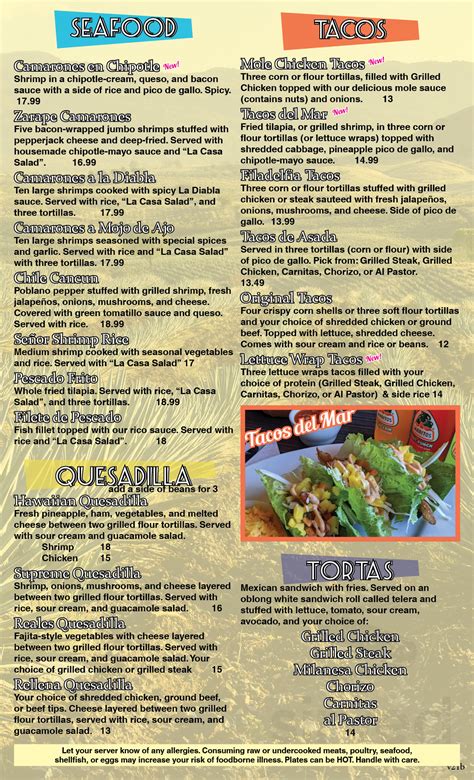 La Tolteca - Wilmington,DE menu in Wilmington, Delaware, USA