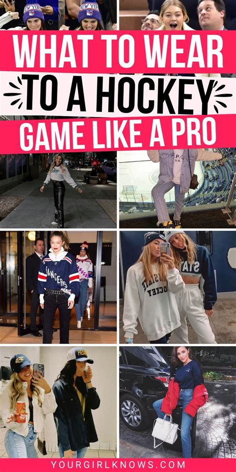 What To Wear To A Hockey Game Outfits You Can Never Go Wrong With Hockey Game Outfits For