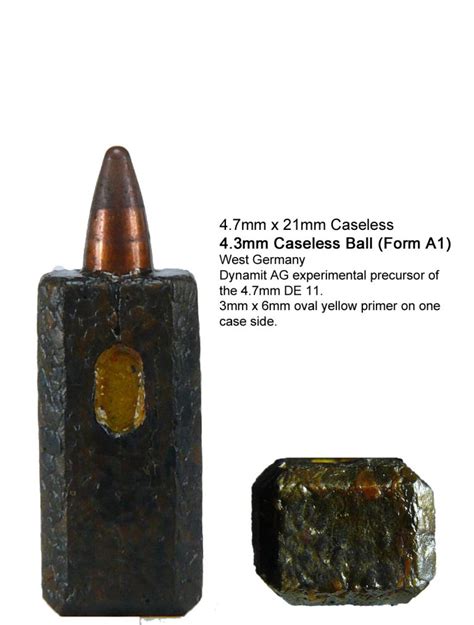 010 4 7mm x 21mm caseless military cartridges guns and ammo cool gadgets to buy cartridges
