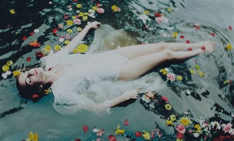 30 Perfect Picture Of Girl Floating In The Water Artistic Pleasing