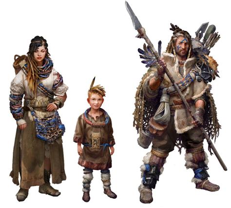 The Art Of Horizon Zero Dawn Characters Concept Art Characters