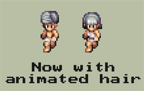 Free Hairstyle Update Character Base A Mana Seed Pixel Art Sprite