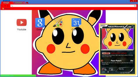 Kirby and the rainbow curse (2015). Kirby Pikachu (Better) Chrome Theme - ThemeBeta