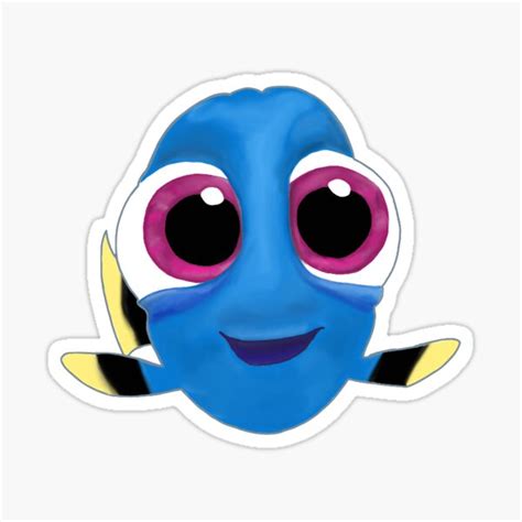 Baby Dory Sticker By Theville2002 Redbubble