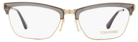 tom ford cateye eyeglasses tf5392 020 size 54mm gray gold black ft5392