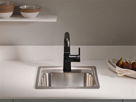 Käufer haben sich auch folgende artikel angesehen. KOHLER | 3349-1 | Toccata top-mount bar sink with single ...