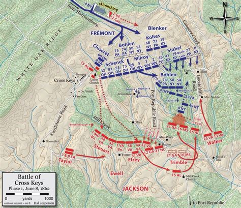 The Battle Of Cross Keys — Shenandoah Valley Battlefields National