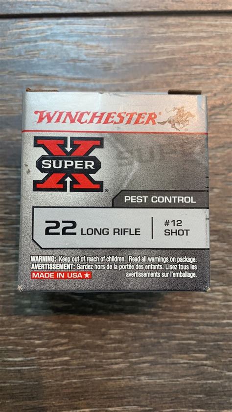 Winchester Super X 22 Long Rifle 12 Shot Brand New Used