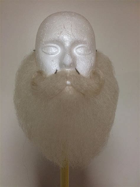 Custom Made 12″ Inch Santa Claus Beard Set Santa Makeup The 1