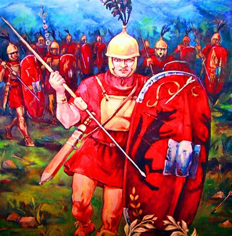 Roman Legionaries Charging Punic Wars Punic Wars War Art Ancient