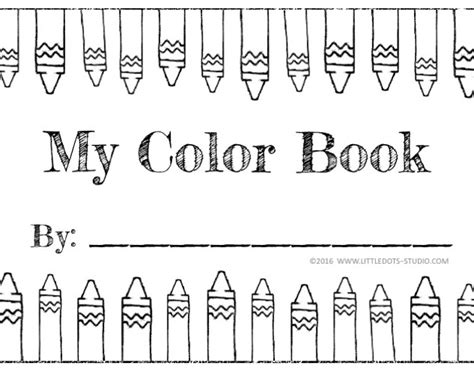 Free Color Book Printable