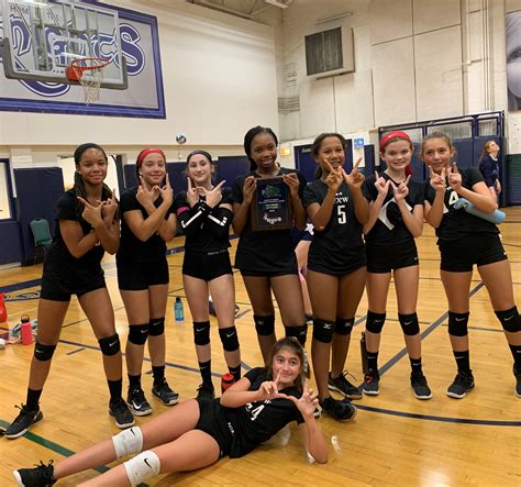 7th Girls Volleyball Champs The Frances Xavier Warde School