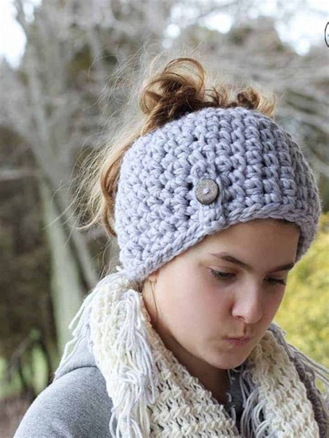 9 Crochet Ponytail Hat Free Patterns Artofit