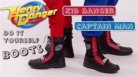 Henry Danger Costume Cosplay Diy Boots Kid Danger Captain Man Youtube