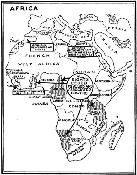 The east african campaign in world war i was a series of battles and guerrilla actions, which started in german east africa (gea) and spread to portions of portuguese mozambique, northern rhodesia. Africa After WWI