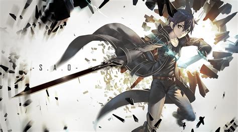 Tapety Miecz Sztuki Online Anime Kirito Sword Art Online 1950x1080