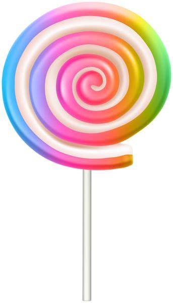 Rainbow Swirl Lollipop Png Clipart Swirl Lollipops Rainbow Swirl