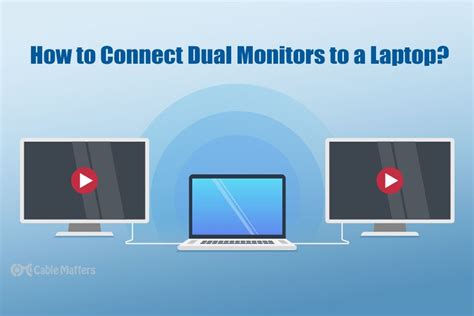 Connect Two Monitors To A Laptop With These Steps Laptop Docking