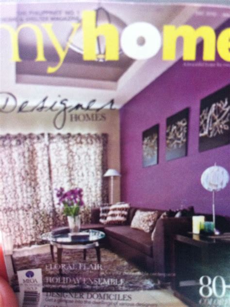 Purple Living Room Idea From Myhome Magazine Purple