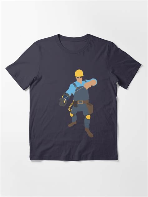 Tf2 Blu Engineer T Shirt For Sale By Technologiic Redbubble