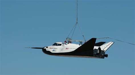 Mini Space Shuttle Dream Chaser Skids Off Runway In Test Flight The
