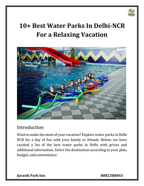 Ppt Best Water Parks In Delhi Ncr For A Relaxing Vacation