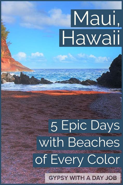 Maui Itinerary A Fabulous 5 Days In Maui Artofit