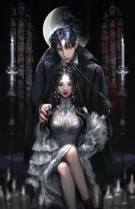 pin on vampire couple