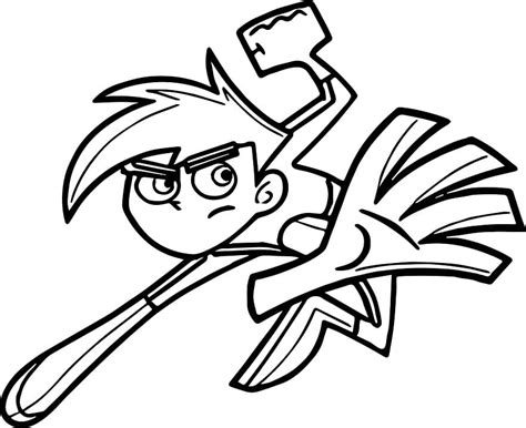 Danny Phantom Coloring Pages Free Printable Coloring Pages For Kids