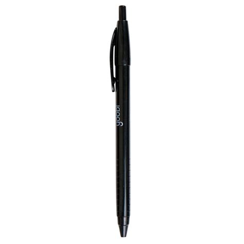 Ballpoint Retractable Triangle Pen Black Ink 12pk Black Yoobi